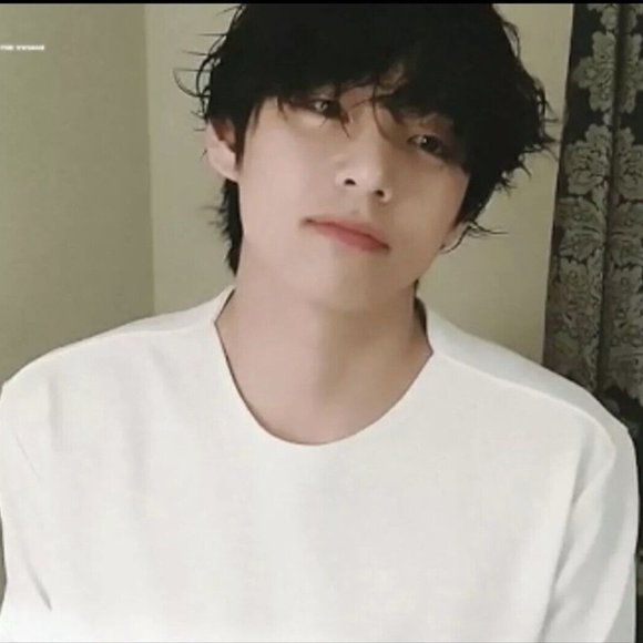 BTS V Kim Taehyung t-shirt. white. NEW - Picture 1 of 5